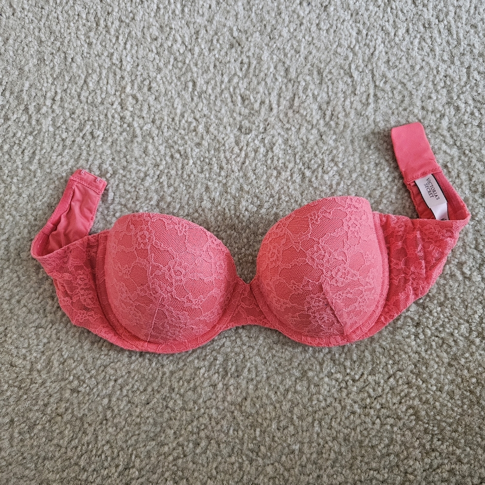 Strapless Lace Victoria Secret Bra